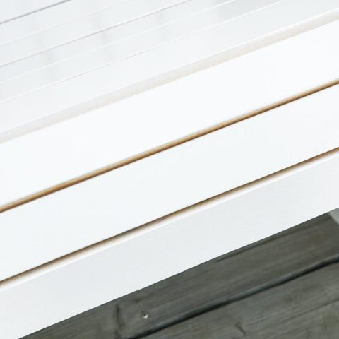 Rootz Adirondack Garden Rocking Chair - Porch Rocker - Balcony Rocking Chair - Rocking Comfort - Weather-Resistant Fir Wood - 77cm x 94cm x 97cm