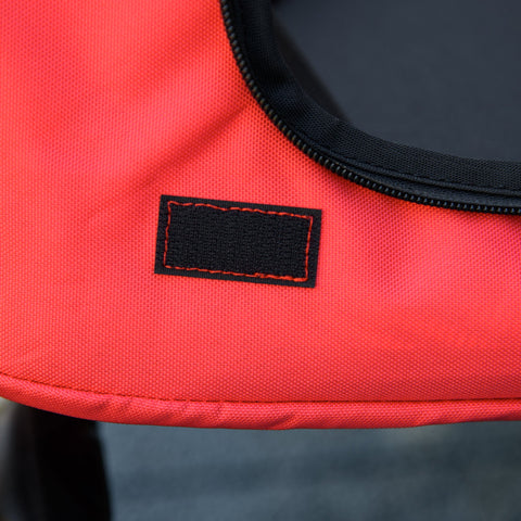 Rootz Dog Stroller - Pet Carrier - Cat Buggy - Collapsible & Portable - Red - 102cm x 62cm x 105cm - Easy Transport