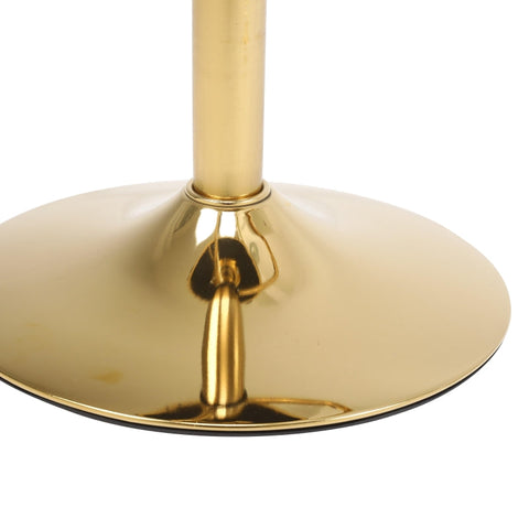 Rootz Bar Chair - Swivel Seat - Height Adjustable - Velvet Comfort - 46.9cm x 51.9cm x 102.9cm