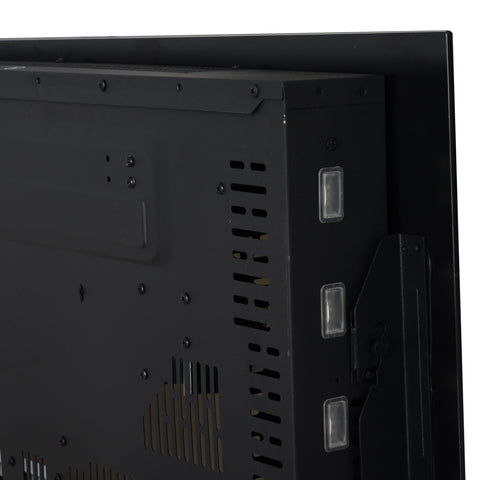 Rootz Electric Fireplace - Wall Fireplace - LED Remote Fireplace - 7 Color Flames - 90cm x 9.5cm x 56cm