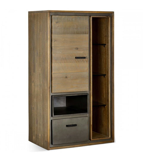 Rootz Wall Box - Storage Cabinet - Organizer Unit - Ample Capacity - Durable Design - Secure Locking - 55cm x 35cm x 100cm