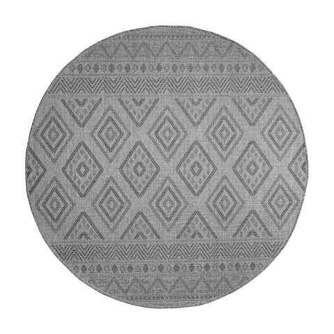 Scandinavian Style Flatweave Rug – Geometric Patterns – Indoor & Outdoor – Durable Polypropylene