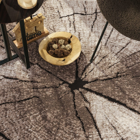 Asphalt Floor Design Rug – Short Pile – Artistic, Modern & Durable – Unique Accent