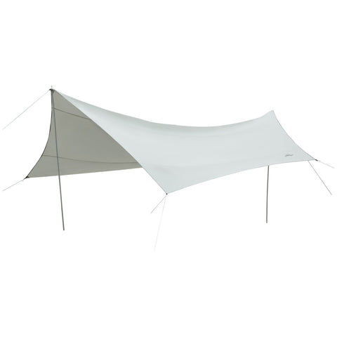 Rootz Rain Cover Awning - Camping Tarpaulin - Waterproof Sheet - UV-Resistant - 5.55L x 5.5W m - Lightweight & Easy to Transport