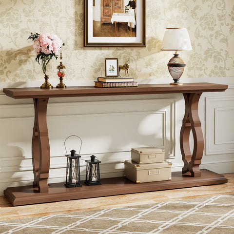 Rootz Console Table - Side Table - Entryway Table - Eco-friendly & Scratch-resistant - 30cm D x 160cm W x 80cm H