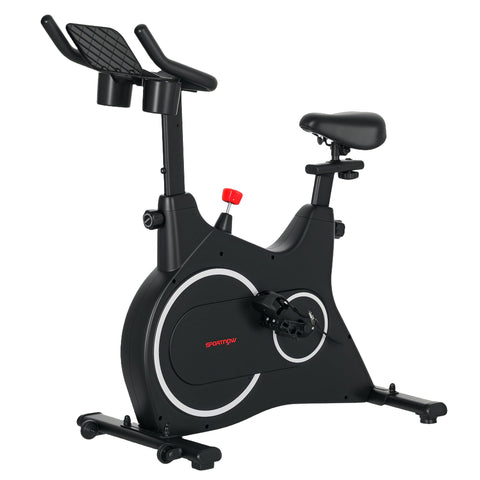 Rootz Home Bike Fitness Bike - Exercise Bike - Ergometer - Comfortable Seat - Compact Design - 97cm x 52cm x 113cm