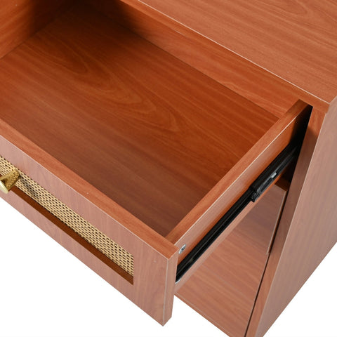 Rootz Dressing Table with Mirror - Vanity Table - Makeup Desk - LED Lighting - 100cm x 40cm x 74cm - Ample Storage & Stylish Design