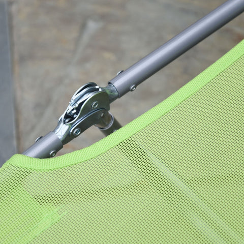 Rootz Ligstoel - Ligstoel - Ligstoel - Ultiem comfort - Lichtgewicht en opvouwbaar - Duurzaam stalen frame - 182 cm x 56 cm x 24,5 cm