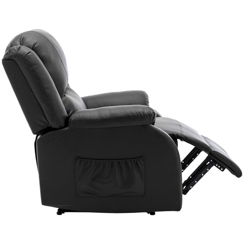 Rootz Recliner with Footrest - Armchair - Lounge Chair - Ultimate Comfort - 80cm x 90cm x 100cm