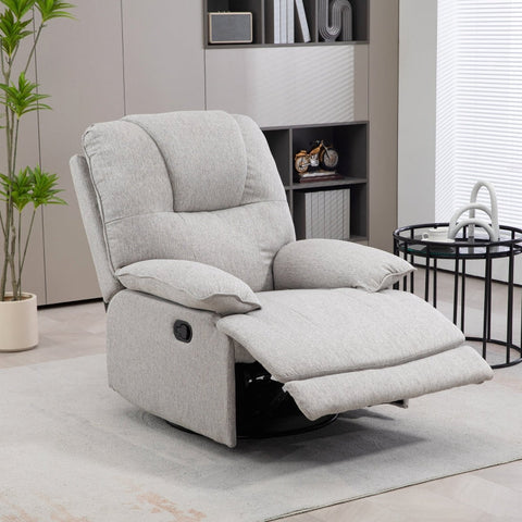 Rootz Recliner Chair - Lounge Chair - TV Chair - Pocket Spring Padding - 89cm x 101cm x 105cm