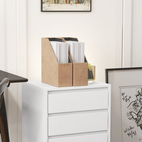 Rootz Office Cabinet - Office Shelf - Rolling Drawer Unit - Ample Storage - 46cm x 40cm x 65cm