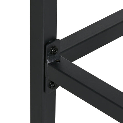 Rootz Outdoor Rattan Bar Furniture Set - Patio Bar Set - Garden Bar Set - Durable & Weatherproof - Comfortable Seating - Stylish Design - 147cm x 135cm x 230cm