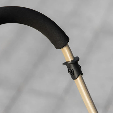 Rootz 2-in-1 Dog Buggy - Foldable Dog Trolley - 1 Basket - 1 Bag - Dog Pushchair - Universal Wheel Brake - Canopy - Yellow - 82cm x 49.5cm x 98cm