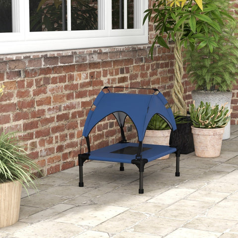 Rootz Outdoor Dog Bed - Pet Bed - Elevated Dog Cot - UV & Water Resistant - 61cm x 46cm x 63cm