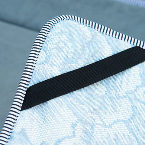 Rootz Camping Bed - Folding Camp Bed - Folding Bed With Pillow - Side Pocket - Mattress - Guest Bed - Can Hold Up To 150 Kg - Oxford - Light Gray - 188 x 64.5 x 53 cm