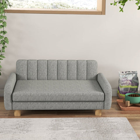 Rootz Dog Bed - Pet Lounger - Dog Cushion - Soft Cushion - Washable Cover - Non-Slip Feet - 94W x 61D x 40H cm