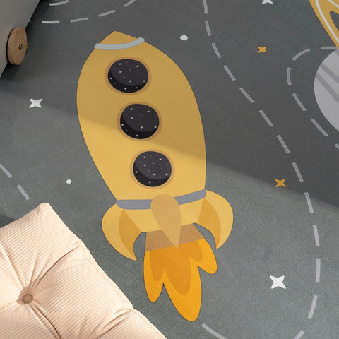 Children’s Play Rug – Creative City Streets – Soft, Durable & Easy Clean Carpet