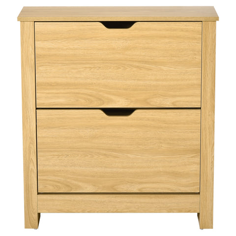 Rootz Shoe Cabinet - Cabinet for Shoes - Entrance Furniture - Ergonomic Design - 72cm x 26cm x 80cm