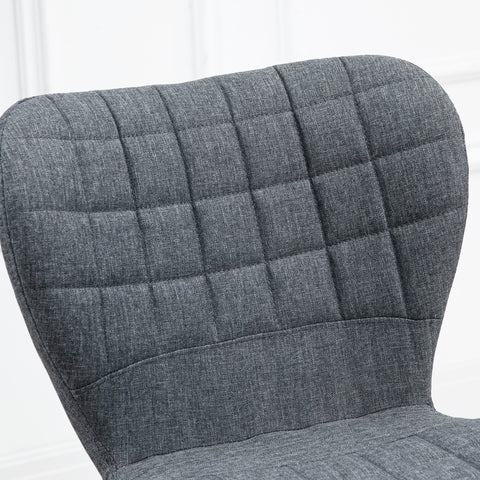 Rootz 2 Piece Set Bar Stool - Adjustable Stools - Swivel Chairs - Ergonomic Comfort - 47L x 51.5B x 89-109H cm