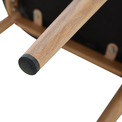 Rootz Set of 2 Dining Chairs - Dining Room Chairs - Kitchen Chairs - Ergonomic Comfort - 50cm x 58cm x 85cm - Gray