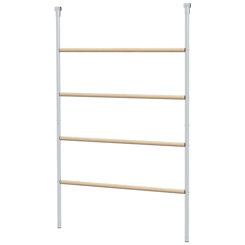 Rootz Chicken Sitting Ladder - Chicken Perch - Poultry Roosting Rack - Weatherproof - 140cm x 86cm x 2.5cm - For 4-6 Chickens