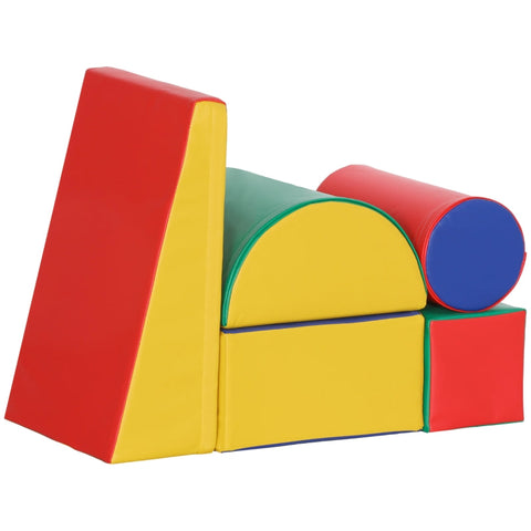 Rootz Soft Building Blocks Set - Toy Cubes - Education Toy - Motor Skill Development - 40.6cm x 40.6cm x 20.3cm - EPE Foam