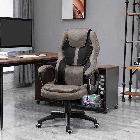 Rootz Massage Chair - Office Chair - Ergonomic Chair - 6-Point Massage - 67.5cm x 72cm x 112-122cm