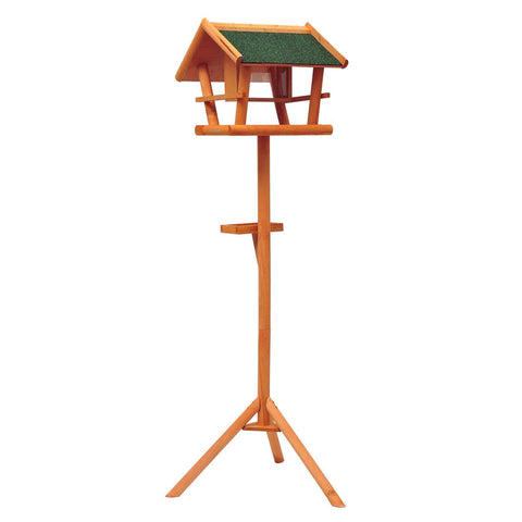 Rootz Bird House Bird Villa Feeder - Bird Shelter - Bird Feeder Stand - Weather-Resistant Pine - 150cm x 42cm x 40.5cm