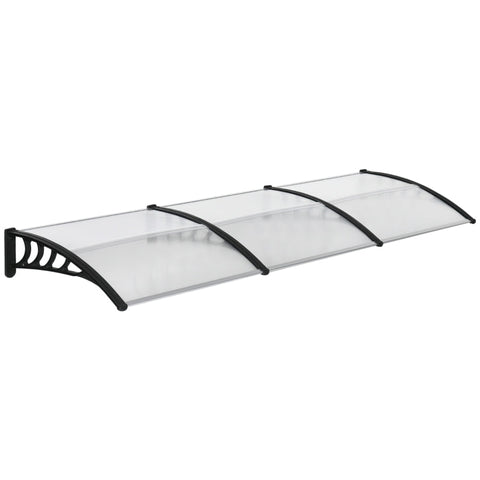 Rootz Entryway Canopy - Door Awning - Window Canopy - UV Protection - 303L x 96W x 27H cm