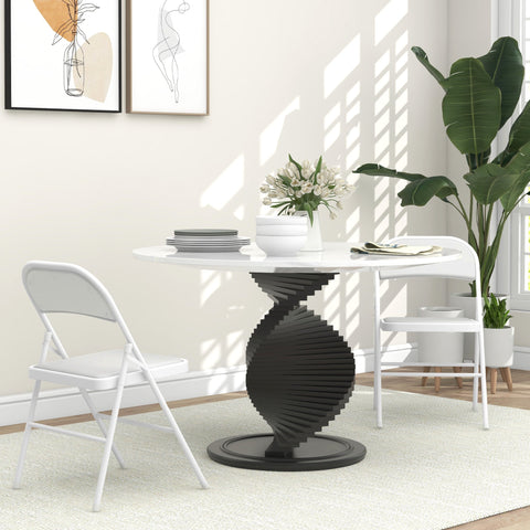 Rootz 2 Set Folding Chairs - Portable Office Chairs - Reception Seating - Synthetic Leather - Metal Legs - 45cm x 46cm x 78cm