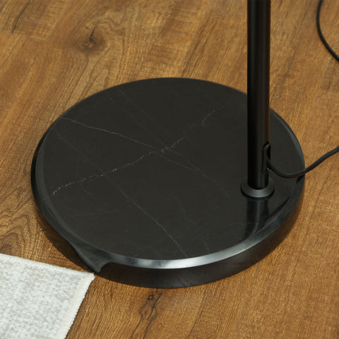 Rootz Floor Lamp - Lighting Fixture - Adjustable Lamp - Height Adjustable, Foot Switch - 93cm x 34cm x 144-175cm