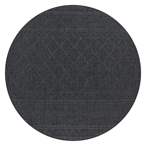 Scandinavian Flat-Weave Rug – Indoor/Outdoor – Durable, Soft & Easy-Clean – Geometric Pattern