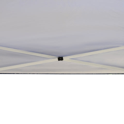 Rootz Pop-Up Folding Gazebo - Garden Tent - Party Pavilion - UV Protection - 2.95 x 2.95m - Steel & Oxford Fabric - Blue