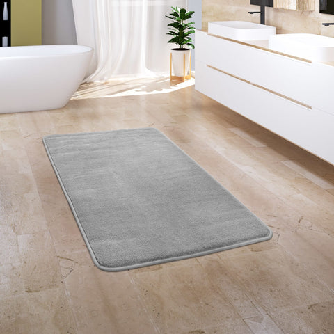 Soft Memory Foam Bath Mat – Durable, Embossed Patterns – Ultra Plush Comfort