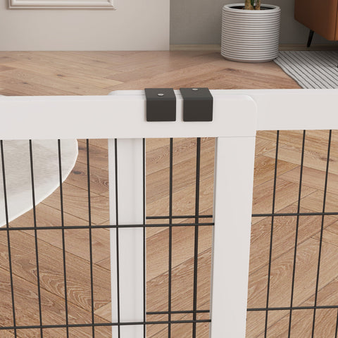 Rootz Dog Guard - Pet Barrier - Safety Gate - Maximum Safety - 63-106L x 44W x 67H cm