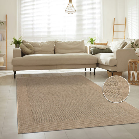 Sisal-Look Outdoor Rug – Tropical Style, Weatherproof, UV-Resistant, Durable