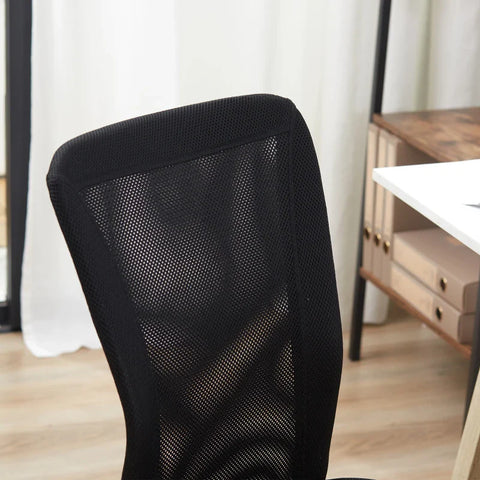Rootz Office Chair - Desk Chair - Ergonomic Office Chair - Height Adjustable - Mesh - Black - 43 cm x 58 cm x 100 cm