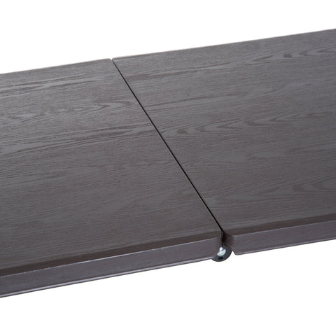 Rootz Folding Table - Foldable Camping Table - Picnic Table - Durable & Weather-Resistant - Height Adjustable - Lightweight & Portable - 122cm x 61cm x 53/71.5cm