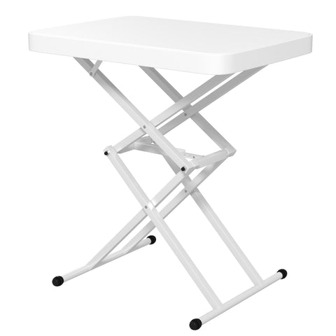 Rootz Garden Table - Portable Table - Bistrotic - Space-Saving, Foldable, 5 Height Options - 65x45x70cm