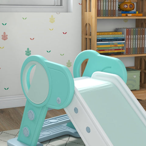 Rootz Toddler Folding Indoor Slide - Kids Slide - Children's Indoor Slide - Safe Climbing - Gentle Sliding - Space-Saving Design - 120cm x 53cm x 53cm