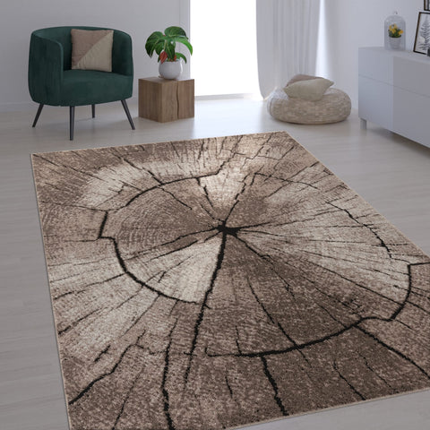 Asphalt Floor Design Rug – Short Pile – Artistic, Modern & Durable – Unique Accent