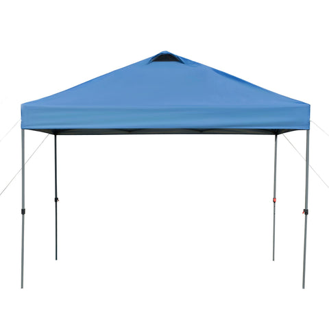Rootz Garden Pavilion - Folding Pavilion - Marquee - UV Protection - 2.95m x 2.95m x 2.64m - Blue - Oxford Fabric