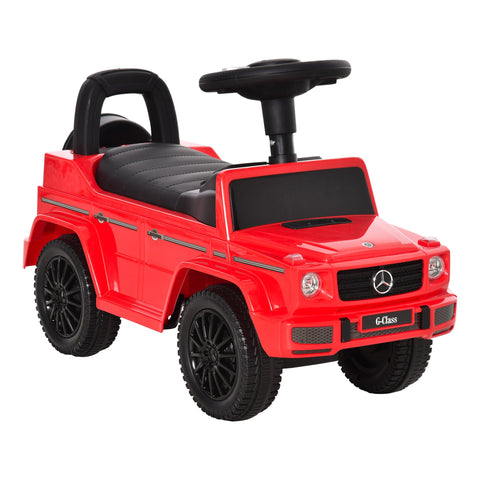Rootz Children's Drivecar - Ride-On Vehicle - Toddler Car - Promotes Motor Skills - 62.5cm x 28.5cm x 45cm - Licensed Mercedes Benz