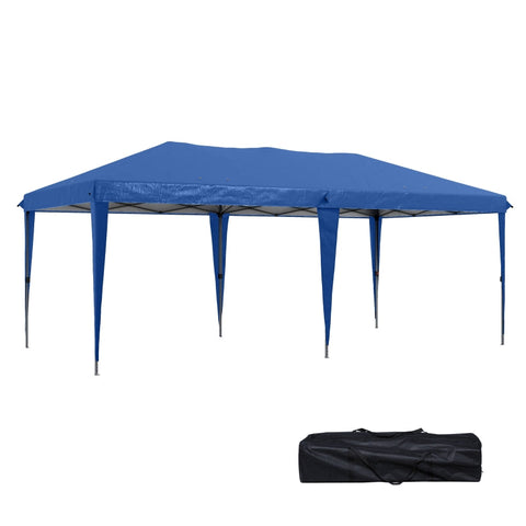 Rootz Pop-Up Tent - Celebration Shelter - Camping Pavilion - UV Protection - 5.85m x 2.95m x 2.65m