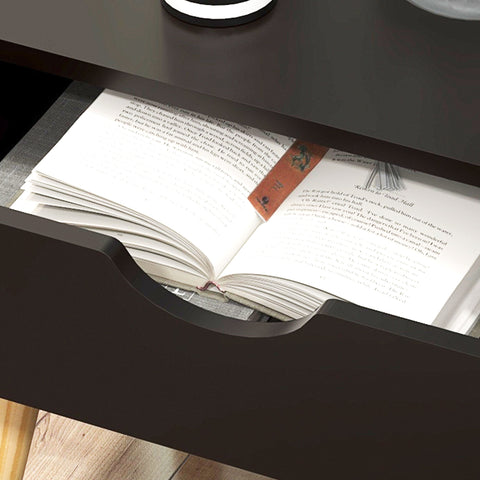 Rootz 2 Piece Set Bedside Tables - Nightstands - Side Tables - Scandinavian Design - 50cm x 39cm x 51cm