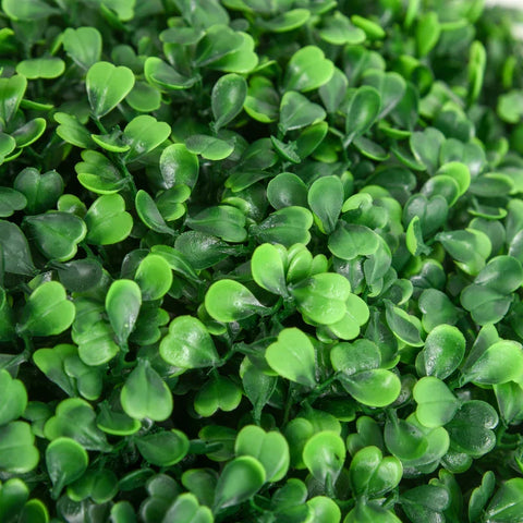 Rootz Artificial Plants - Set Of 2 Box Trees - Round - Boxwood Ball - Home - Office - Green - 40 cm x 40 cm x 40 cm