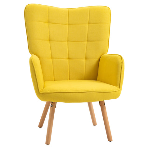 Rootz Living Room Chair - Armchair - Upholstered Chair - High Comfort - Velvet Polyester Foam - 71 x 76 x 101 cm