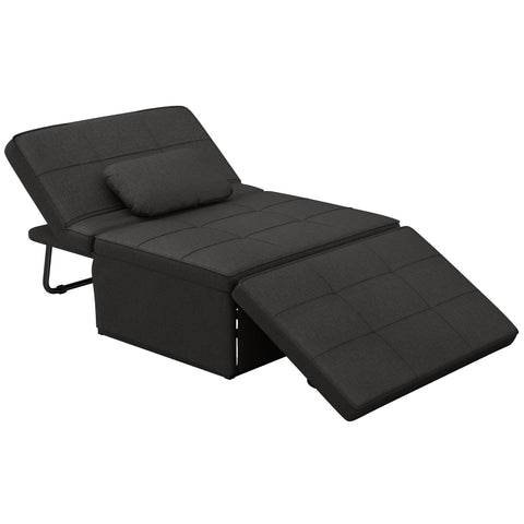 Rootz 3-in-1 Armchair Heating Sofa - Lounge Chair - Convertible Chair - Space Optimizing - 95cm x 189cm x 43cm