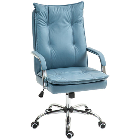 Rootz Adjustable Office Chair - Height Adjustable Office Chair - Ergonomic Chair - Lumbar Support - 58cm x 69cm x 119-129cm