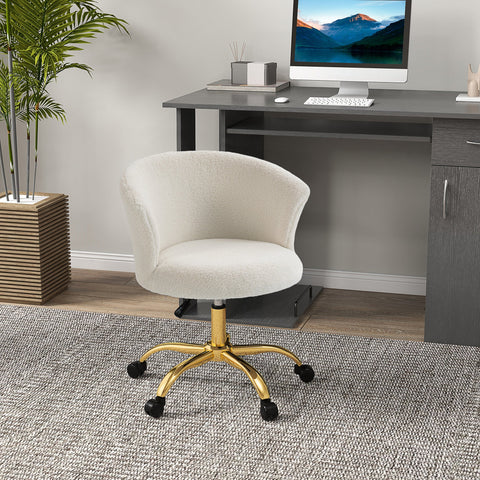 Rootz Ergonomic Office Chair - Swivel Chair - Height-Adjustable Chair - Comfortable Support - 58cm x 56cm x 68-76cm